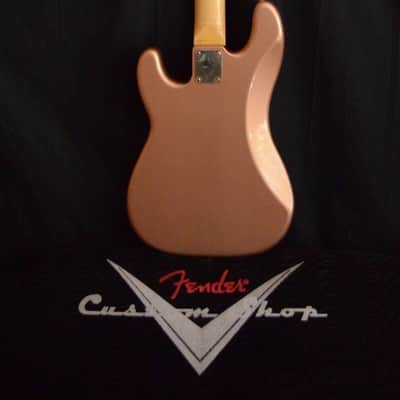 Fender Custom Shop Golden Rose '59 Precision Bass Relic Rosewood Copper Metalic image 2