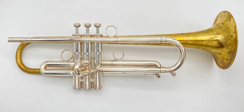 Blackburn 1B-348 Yamaha Miyashiro Bell Custom Bb Trumpet Silver image 1