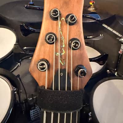 AIO 6W Walnut 6-String Bass Guitar GS-001 image 7