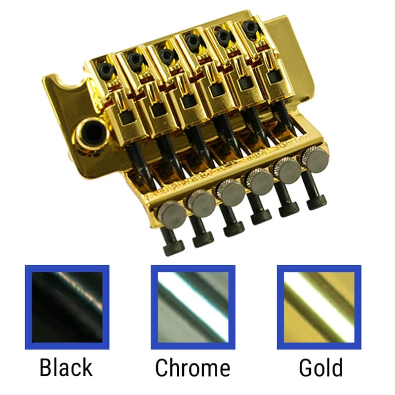 Gotoh Licensed Left Hand Floyd Rose Tremolo Cosmo Black image 1