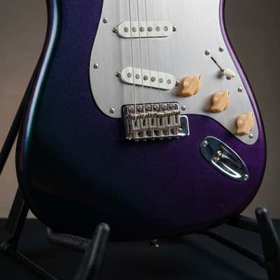 Stunning ColorShift Blue/Teal/Purple Replacement HSH Strat North American Alder image 20