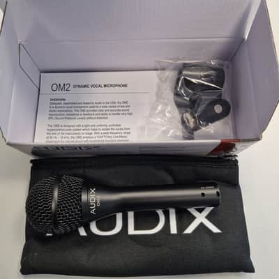 Audix OM2 Handheld Hypercardioid Dynamic Microphone - Black image 5