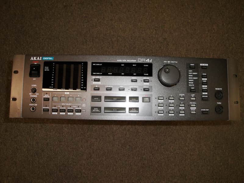 Akai DR4d 4-Track Digital Hard Disk Recorder | Reverb