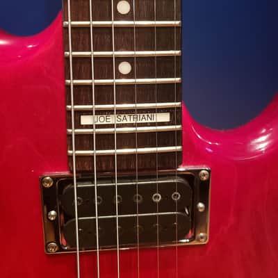 Ibanez JS100-TR 100 Series Joe Satriani Signature HH Electric Guitar 2008 Transparent Red image 3