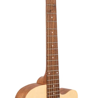 Gold Tone M-Guitar Solid Spruce Top Nato Neck 6-String Acoustic Micro-Guitar w/Gig Bag image 7