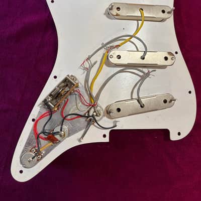 Lawsuit Era Stratocaster Style Greco? Ibanez? Loaded Pickguard MIJ Japan Pickups Pickguard image 2