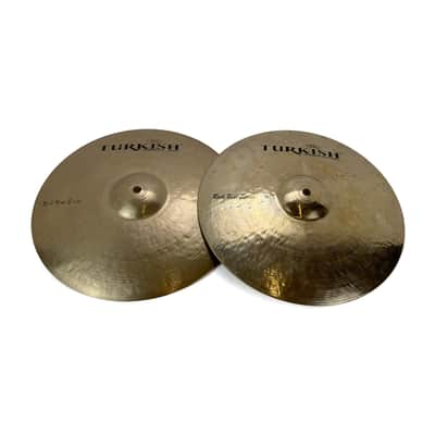 Turkish Rock Beat Series 14 Inch Hi Hat Cymbals image 2