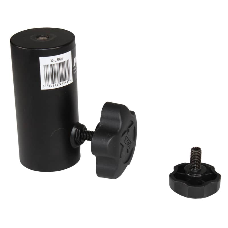 ProX X-LS64 Black Universal Compact Single Stud Lighting Mount Holds max 22 lbs image 1