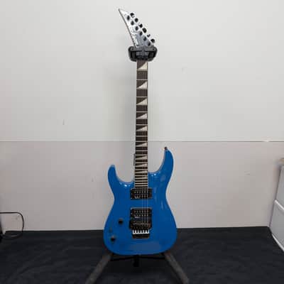 Used Jackson JS Series Dinky Arch Top JS32 DKA Left-Handed Electric Guitar Bright Blue image 1