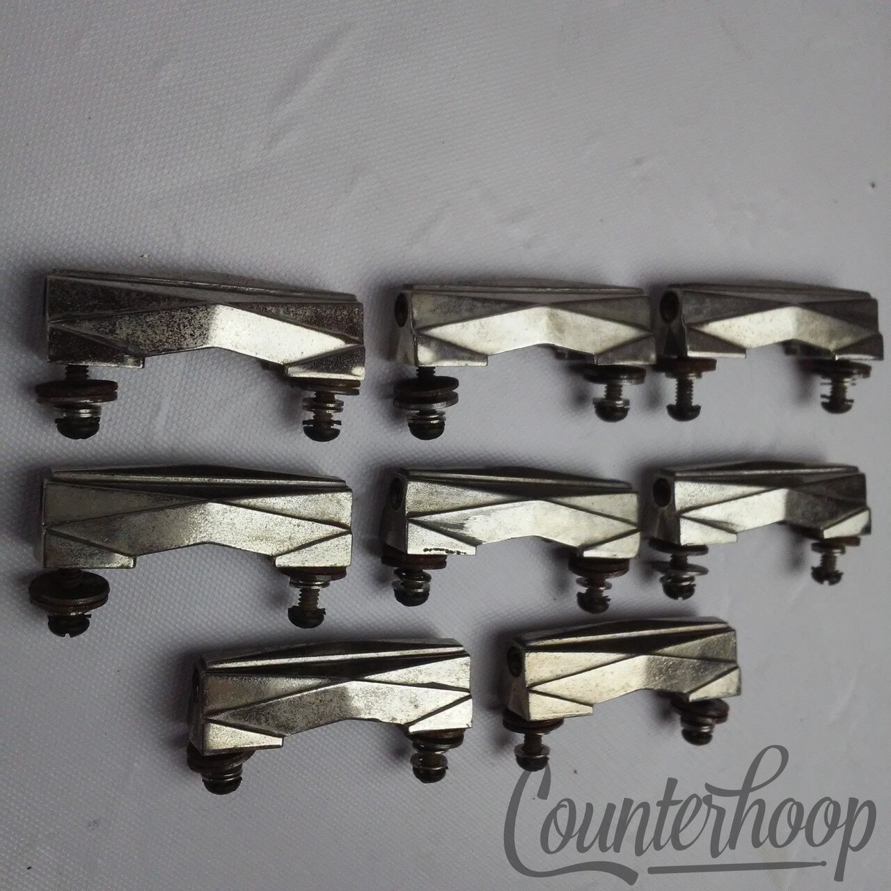 Gretsch 8x Snare Drum Broadkaster Rocket Lugs Vintage 40s Nickel Round Badge USA — main photograph