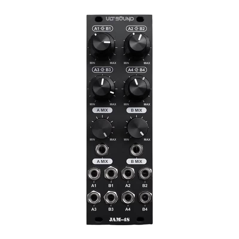 Ult-Sound JAM-4S Eurorack Stereo Mixer Module image 1
