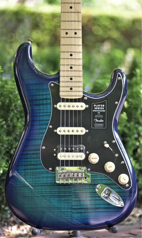Fender Limited Edition Player Stratocaster® HSS Plus Top - Blue Burst image 1