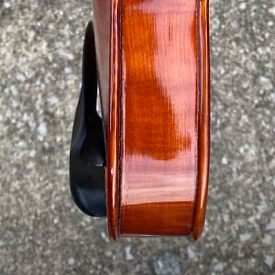 Nicest Cremona Chinese Violin I’ve Seen 4/4 2-Pc Flamed Back. Nice Fittings! image 10