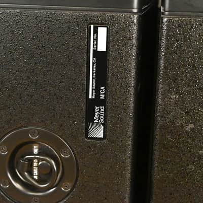 Meyer Sound MICA Active Line Array Loudspeaker (PAIR) CG01ZNS *ASK FOR SHIPPING* image 16