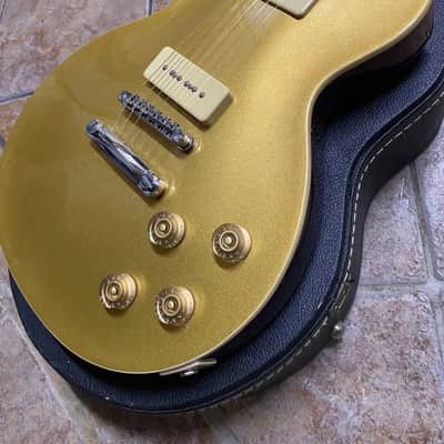 GOLD LES PAUL EPIPHONE ELECTRIC GUITAR GIB. QING DAO FACTORY 2007 image 5