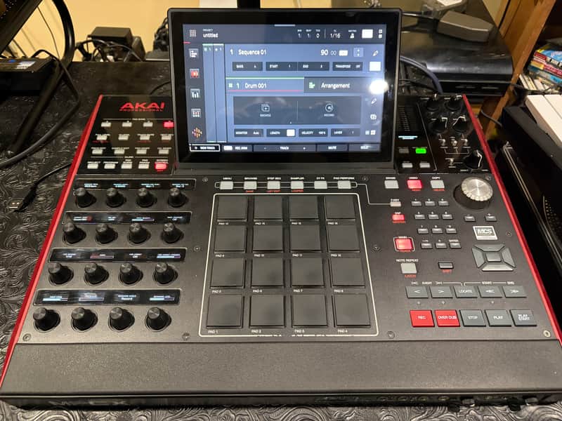 Akai MPC X Standalone Sampler / Sequencer 2017 - Present - Black image 1