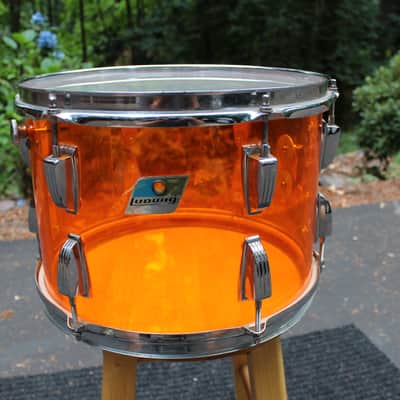Ludwig Vistalite Toms 70's Amber image 2