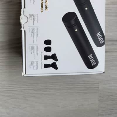 RODE M5 Small Diaphragm Cardioid Condenser Microphone Matched Stereo Pair 2015 - Present - Black image 4