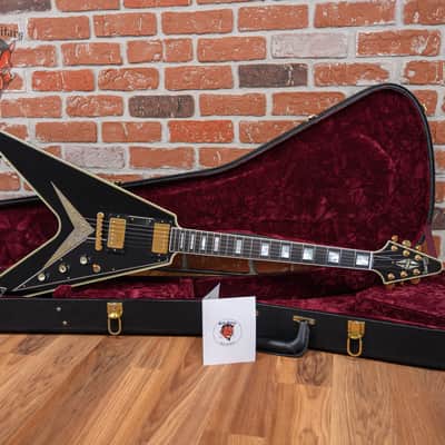 Gibson Custom Art & Historic Flying V Custom “One Of The Forty” Ebony 2002 w/Hard Shell Case image 2
