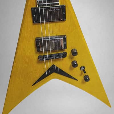RARE!! Dean Dave V Dave Mustaine Korina VMNT image 3