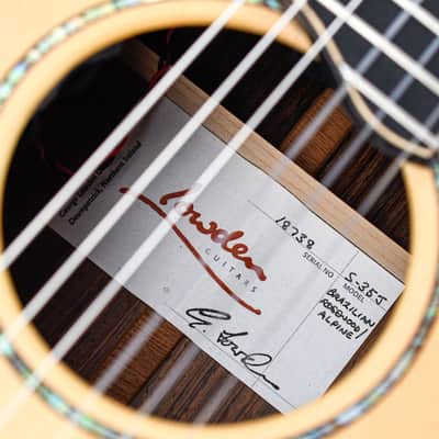 Lowden S35J Brazilian Rosewood Alpine Spruce 2014 image 11