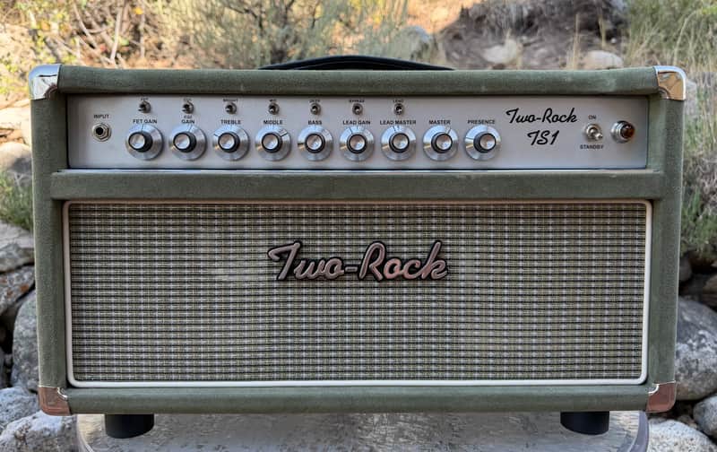 Two Rock TS1 6L6 50-Watt Moss Green Suede image 1