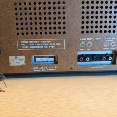 AKAI GX-4000D Reel to Reel Tape Recorder Full Fresh Service Excellent Condition! image 11