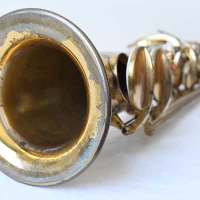 Conn New Wonder I Soprano Sax 1923 - Original Gold Plate-Overhauled-Free USA Ship image 18