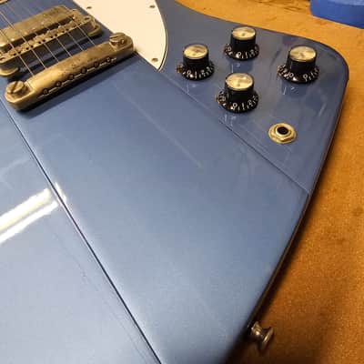 2000 Gibson Custom Shop Firebird V Pelham Blue image 15