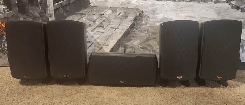 Klipsch KLIPSCH Promedia ultra satilite speakers 90s image 1