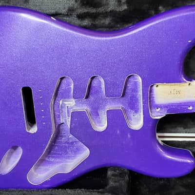 MJT VTS Stratocaster® style Body Deep Purple Nitro image 1