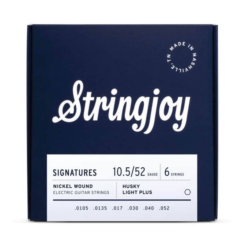 Stringjoy Signatures Nickel Wound Electric Guitar Strings - Husky Light Plus Gauge - 10.5-52 image 1