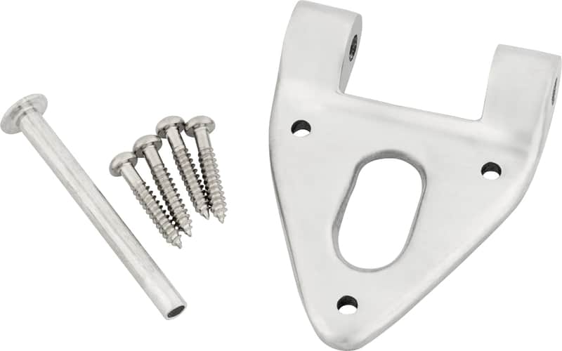 Bigsby Conventional Hinge w/ Hinge Pin and Screws, Polished Chrome, 180-0037-006 image 1