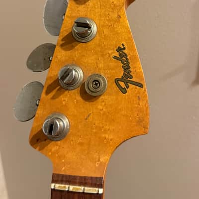 Fender Mustang Bass 1966 Olympic White image 2