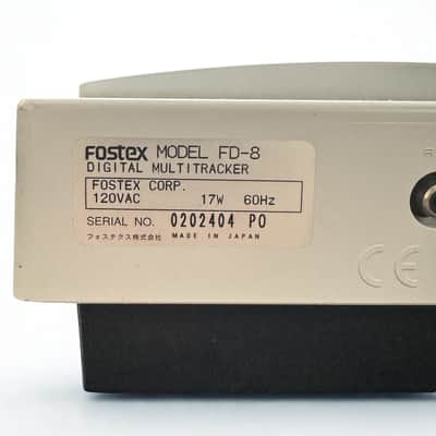 Fostex FD-8 Digital Multitrack Recorder Late 90s image 3