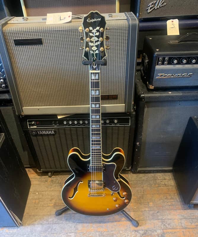 Epiphone SHERATON II 2014ｓ Epiphone Sheraton II - Vintage Sunburst | Long & McQuade