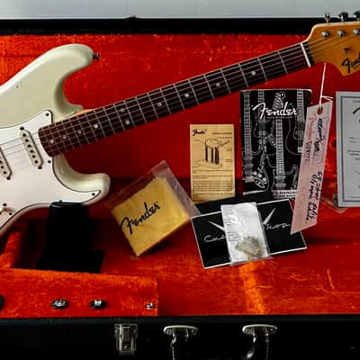 Fender Stratocaster '69 Custom Shop 2006 - Olympic White image 12
