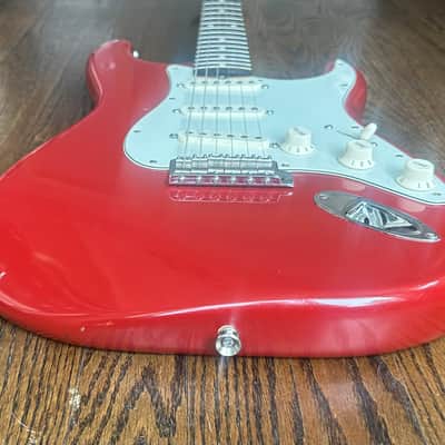 2001 Fender American Vintage ‘62 Stratocaster (Lollar / Suhr Pickups) - Dakota Red w/ HSC image 4