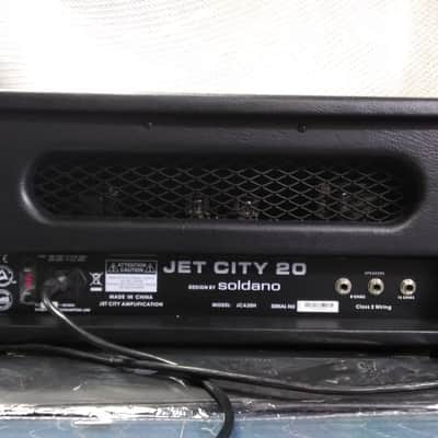 Jet City JCA20H 20-Watt Tube Guitar Amp Head 2010s - Black image 3