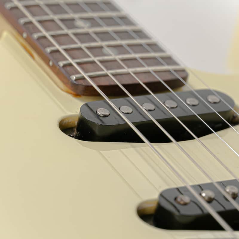 Late '80s Kramer Focus F-6000 Vintage White ESP-Made w/ Floyd Rose