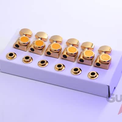 Genuine Fender Locking Guitar F Tuning Pegs Tuners Machines - GOLD image 6