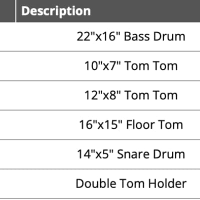 TAMA Rhythm Mate 22″ White image 22