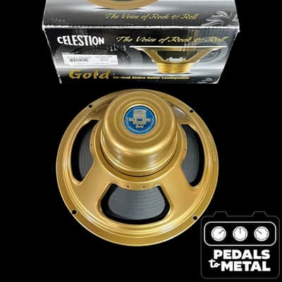Celestion G12 Alnico Gold 12" 50w 8 Ohm Replacement Speaker 2010s - Gold image 1