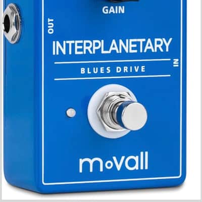 Movall MP100 Interplanetary Blues Drive Effects Pedal Overdrive Pedal 2025- Blue image 4