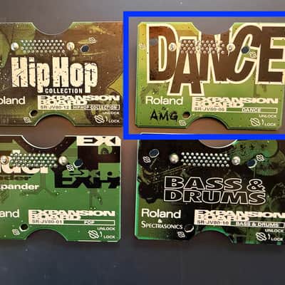 Roland SR-JV80-06 Dance Expansion Board 1990s - Green