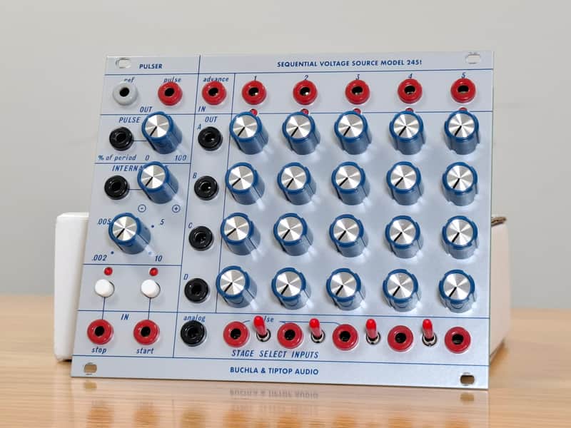 Tiptop Audio Buchla 245t Sequential Voltage Source 2022 - Present - Silver image 1