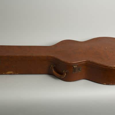 Gibson ES-175DN Arch Top Hollow Body Electric Guitar (1954), ser. #A18227, original brown leather covered hard shell case. imagen 11
