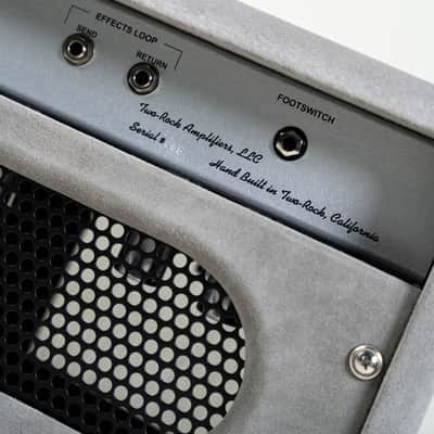 Two-Rock Silver Sterling Signature 150W Head, 230V - Grey Suede image 11