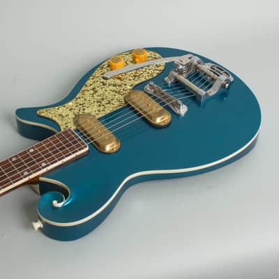 Premier  E-730 Solid Body Electric Guitar (2025), ser. #04, original black tolex hard shell case. image 7
