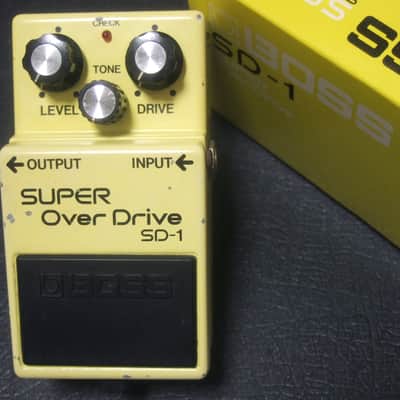 Boss SD-1 Super Overdrive 1981 - 1988 Made In Japan | Reverb